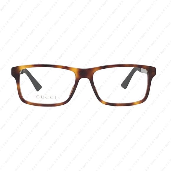 New GUCCI GG0692O 003 55mm Havana Red Eyeglasses - Picture 2 of 11